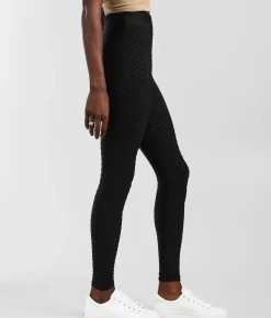 FITZ + EDDI Honeycomb High Rise Legging Black Outlet
