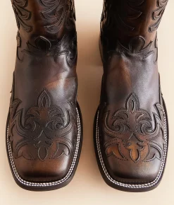 Shoes | Corral Honey Leather Cowboy Boot Black