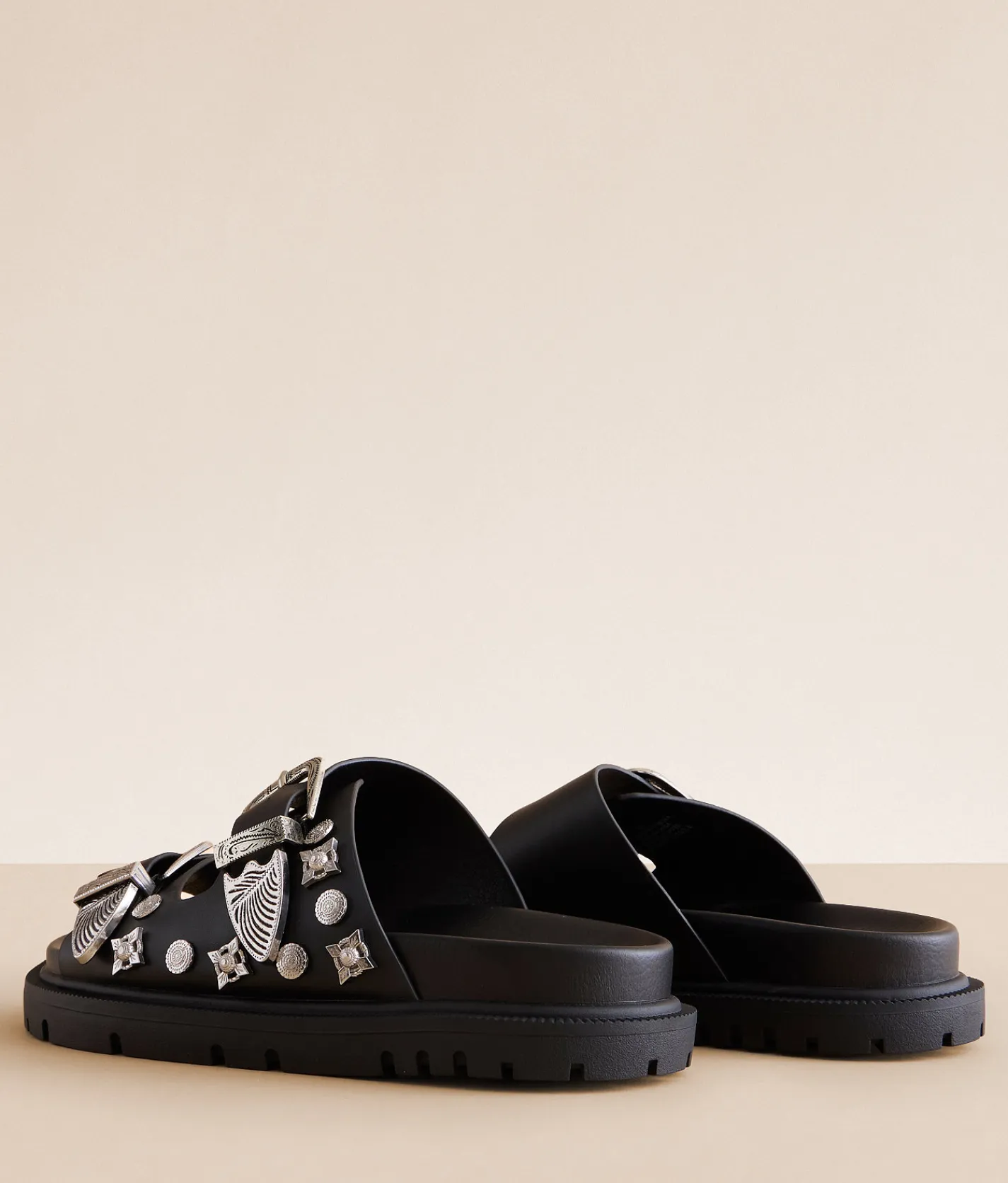 Shoes | Mia Honora Western Sandal Black