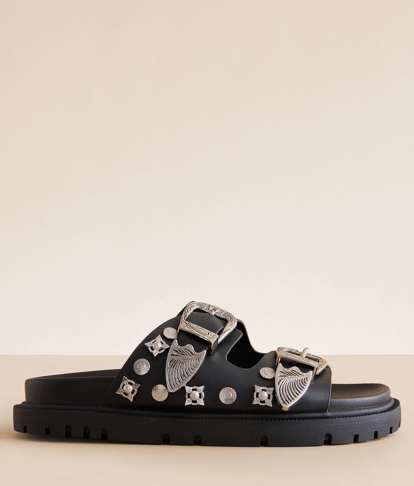 Shoes | Mia Honora Western Sandal Black