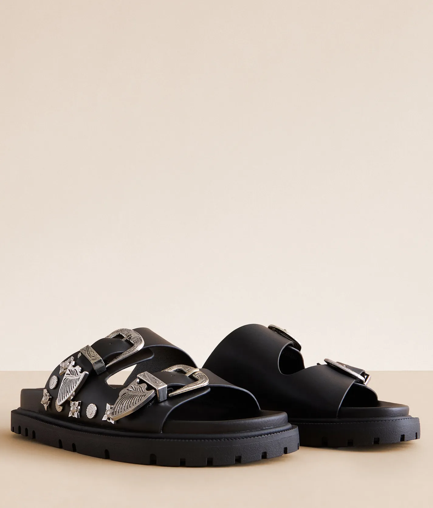 Shoes | Mia Honora Western Sandal Black