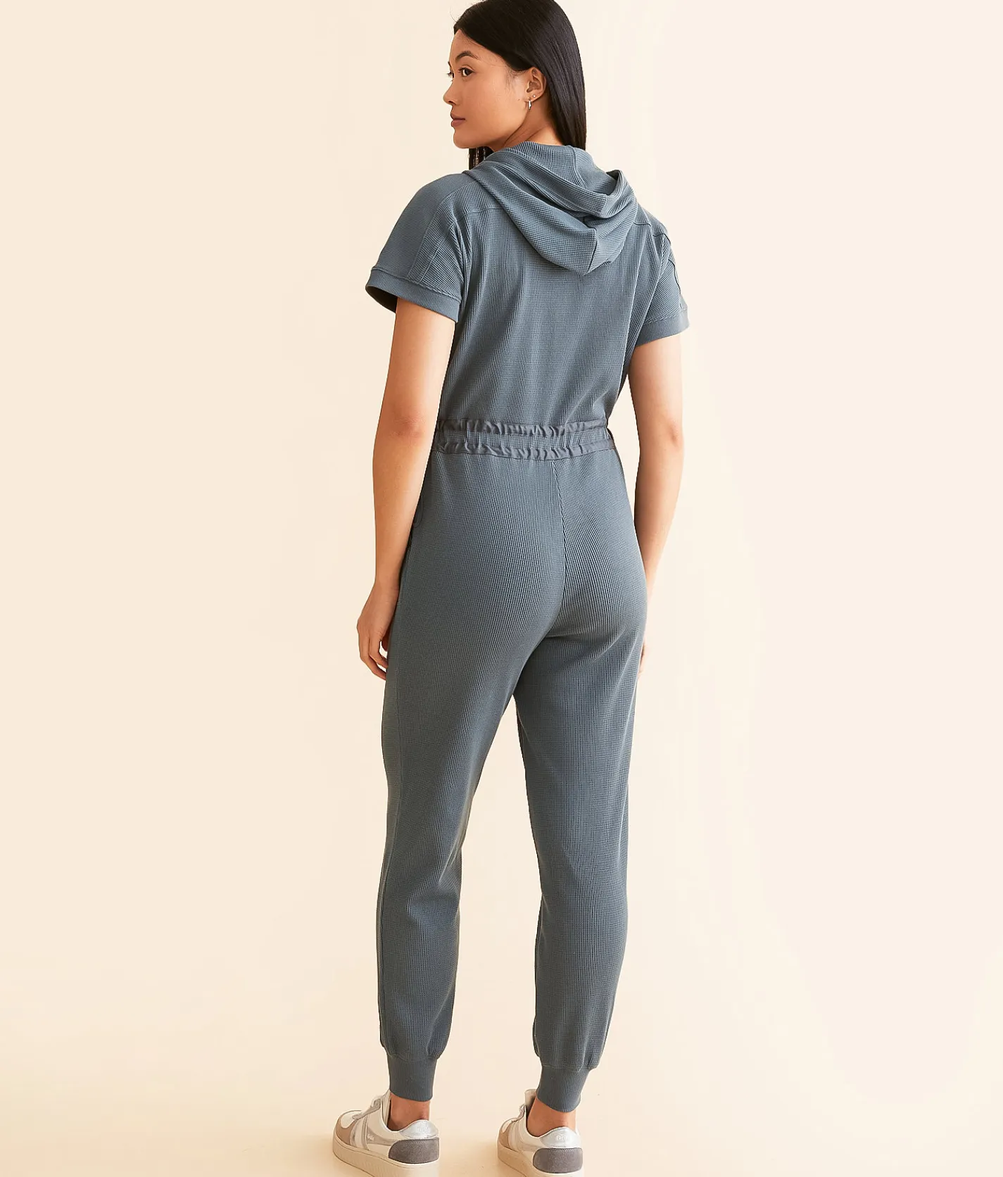 Rompers & Jumpsuits | BKE Hooded Henley Jumpsuit Dark Slate