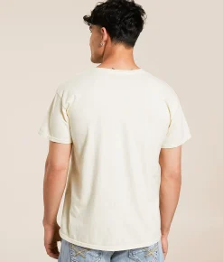 Graphic T-Shirts | Ripple Junction® Hooters Basketball T-Shirt Ivory