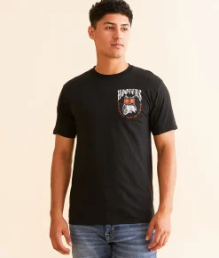 Graphic T-Shirts | Ripple Junction® Hooters Happy Hour T-Shirt Black