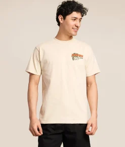 Graphic T-Shirts | Ripple Junction Hooters Open T-Shirt Natural