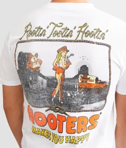 Ripple Junction® Hooters® Rootin' Tootin' T-Shirt White Discount