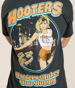 Ripple Junction® Hooters 83 T-Shirt Black Online