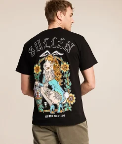 Sullen Hoppy Hunting T-Shirt Jet Black Sale