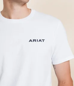 Ariat Horizon Arrowhead T-Shirt White Outlet
