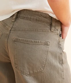 KanCan Signature Horseshoe Stretch Jean Dark Tan Hot