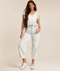 KanCan Signature Horseshoe Striped Stretch Jean Judith Hot