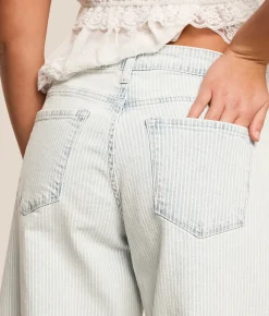 KanCan Signature Horseshoe Striped Stretch Jean Judith Hot