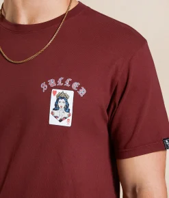 Graphic T-Shirts | Sullen Hot Hand T-Shirt Rosewood