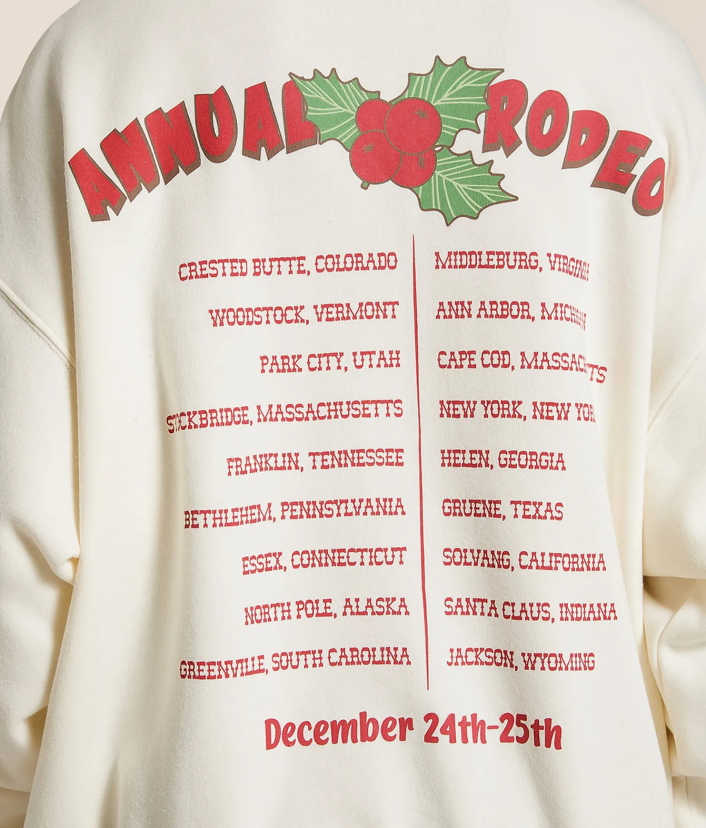 Tops | Modish Rebel Howdy Holidays Pullover Cream