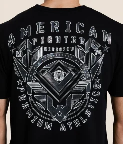 Tops|Graphic T-Shirts | American Fighter Hubbell T-Shirt Black