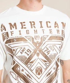 American Fighter Hubbell T-Shirt Antique White Sale
