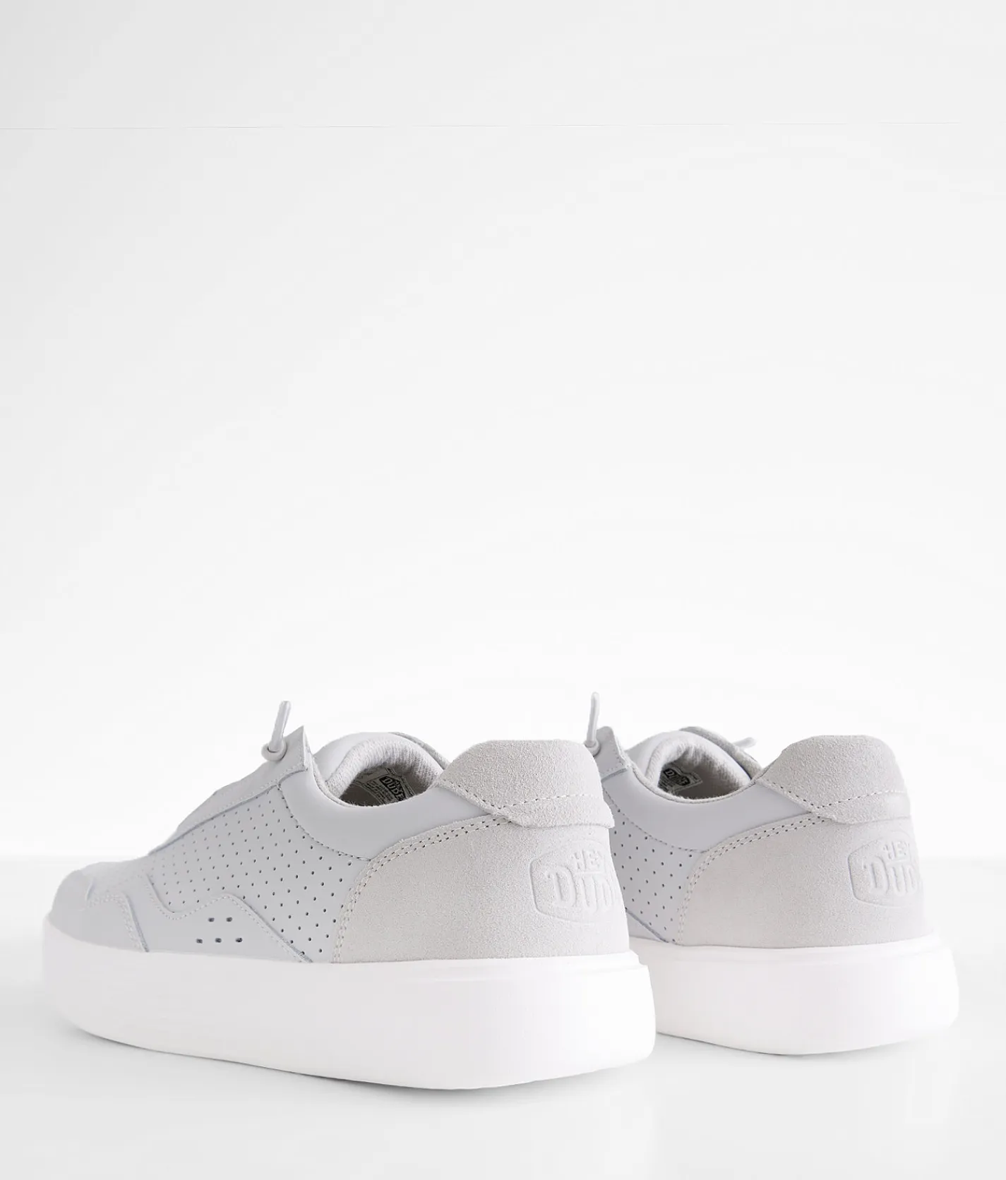 Activewear|Shoes | HEYDUDE™ Hudson Leather Sneaker Atmosphere Bone