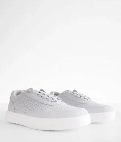 Activewear|Shoes | HEYDUDE™ Hudson Leather Sneaker Atmosphere Bone