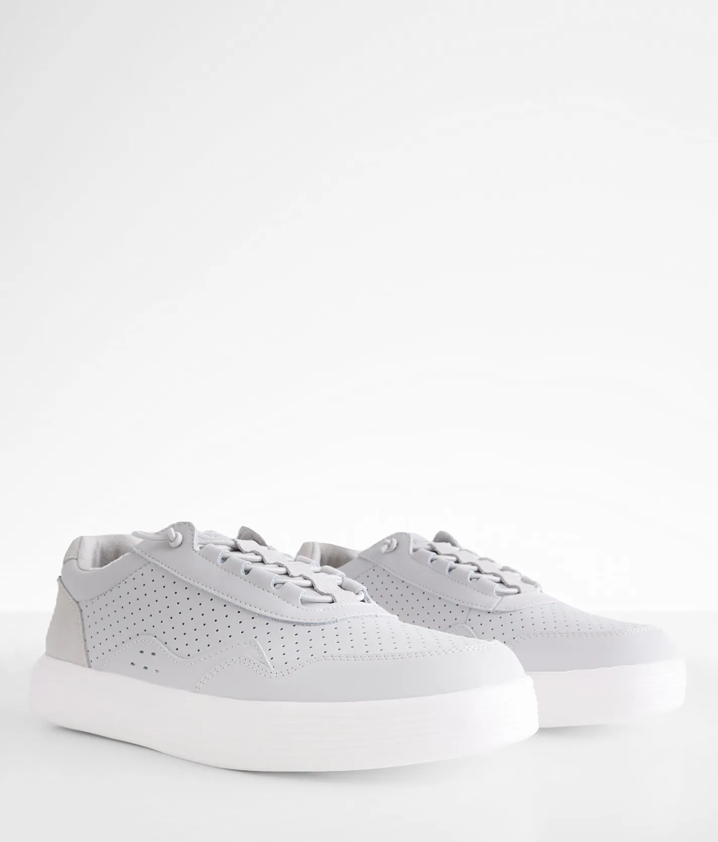 Activewear|Shoes | HEYDUDE™ Hudson Leather Sneaker Atmosphere Bone