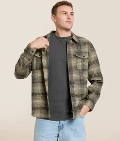 RVCA Hughes Flannel Shirt Pirate Black Discount