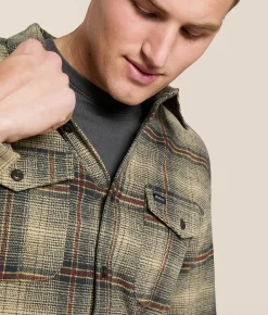 RVCA Hughes Flannel Shirt Pirate Black Discount
