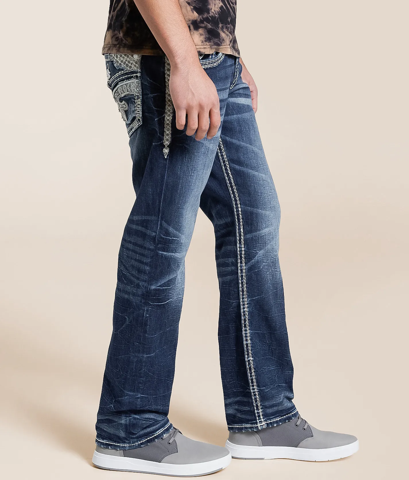 Rock Revival Jeans|Bottoms | Rock Revival Hunter Relaxed Taper Stretch Jean Hunter EQ202