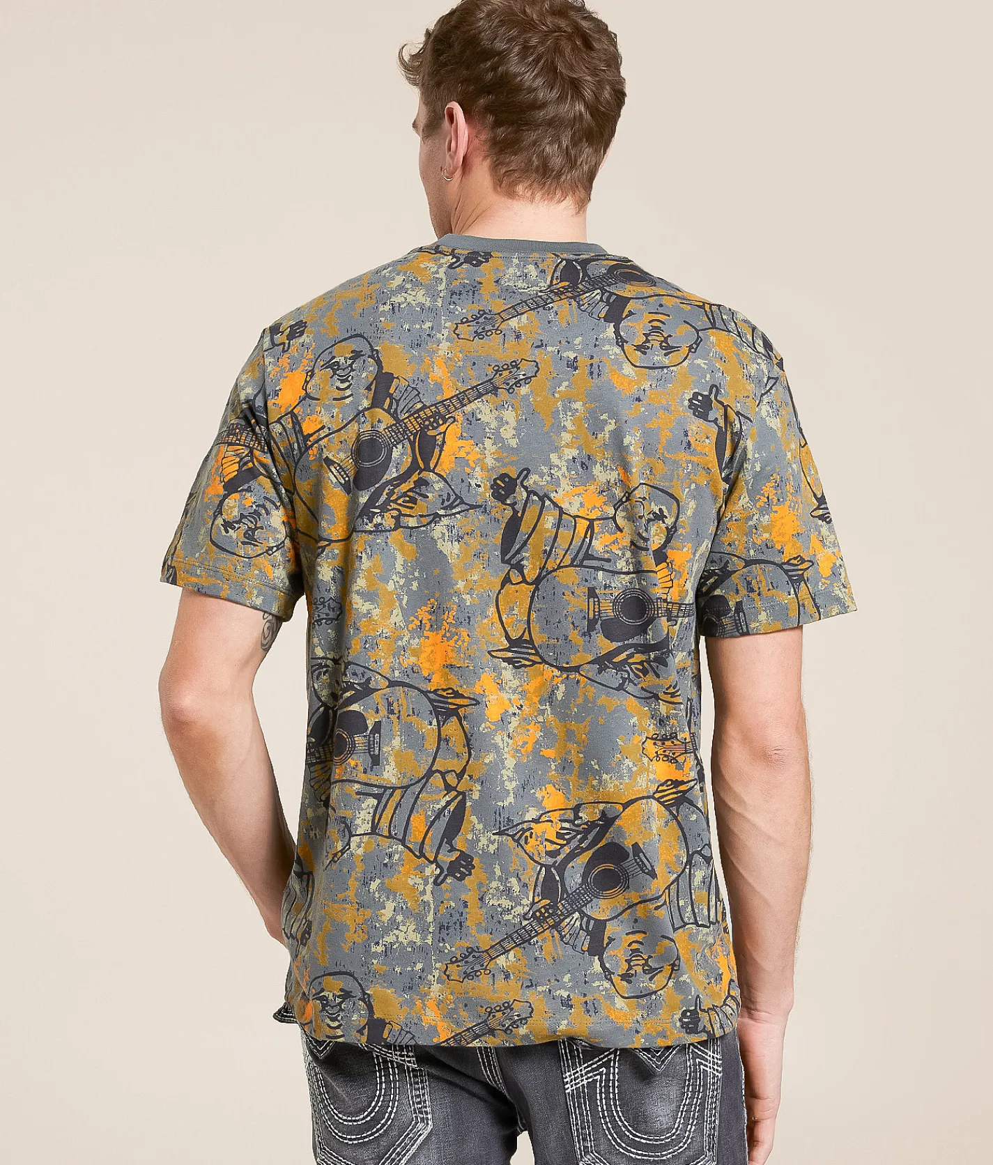 Graphic T-Shirts | True Religion Hunting Camo T-Shirt Buddha Camo