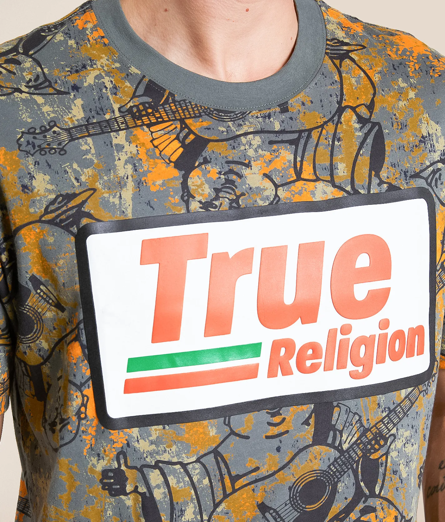 Graphic T-Shirts | True Religion Hunting Camo T-Shirt Buddha Camo