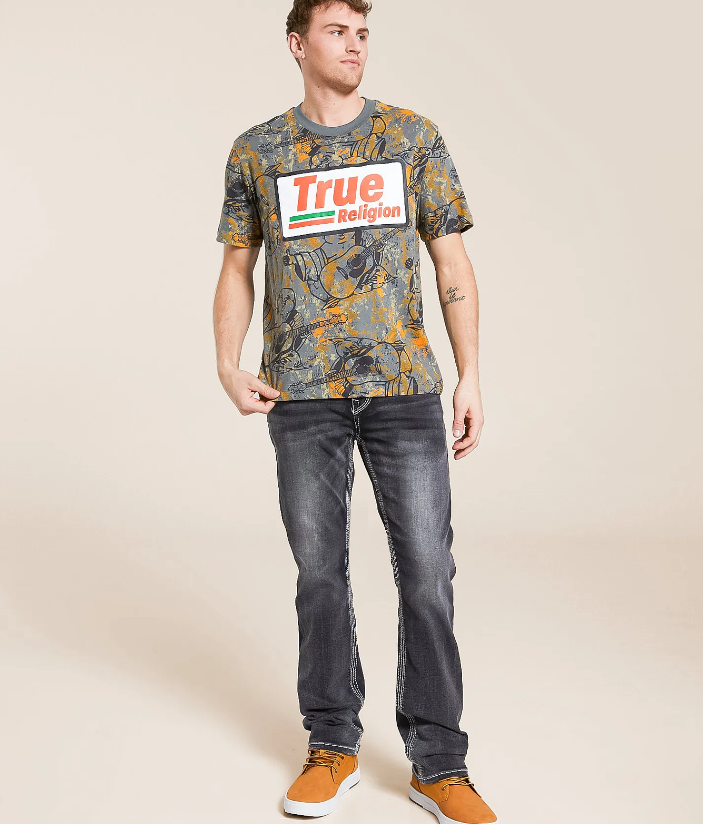 Graphic T-Shirts | True Religion Hunting Camo T-Shirt Buddha Camo