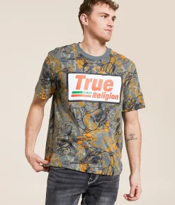 Graphic T-Shirts | True Religion Hunting Camo T-Shirt Buddha Camo