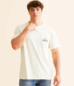 Fieldstone Hunting Preserve Pheasant T-Shirt Ivory Sale