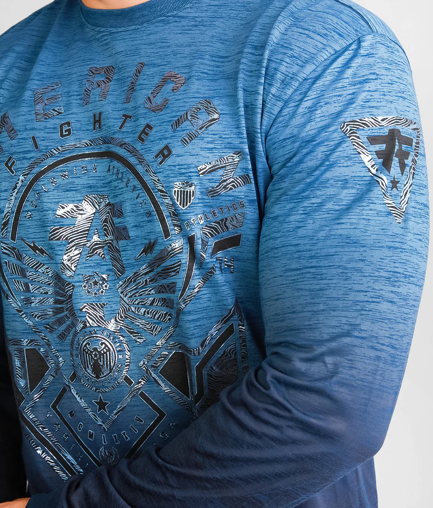 American Fighter Huntsville T-Shirt Poseidon Blue Best