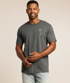 Tops|Graphic T-Shirts | Veece Hurricane T-Shirt Gunmetal