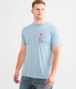 Veece Hurricane T-Shirt Canal Blue Heather Outlet