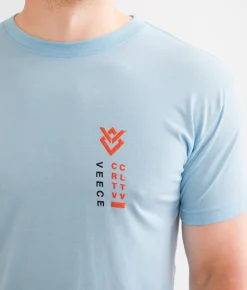 Veece Hurricane T-Shirt Canal Blue Heather Outlet