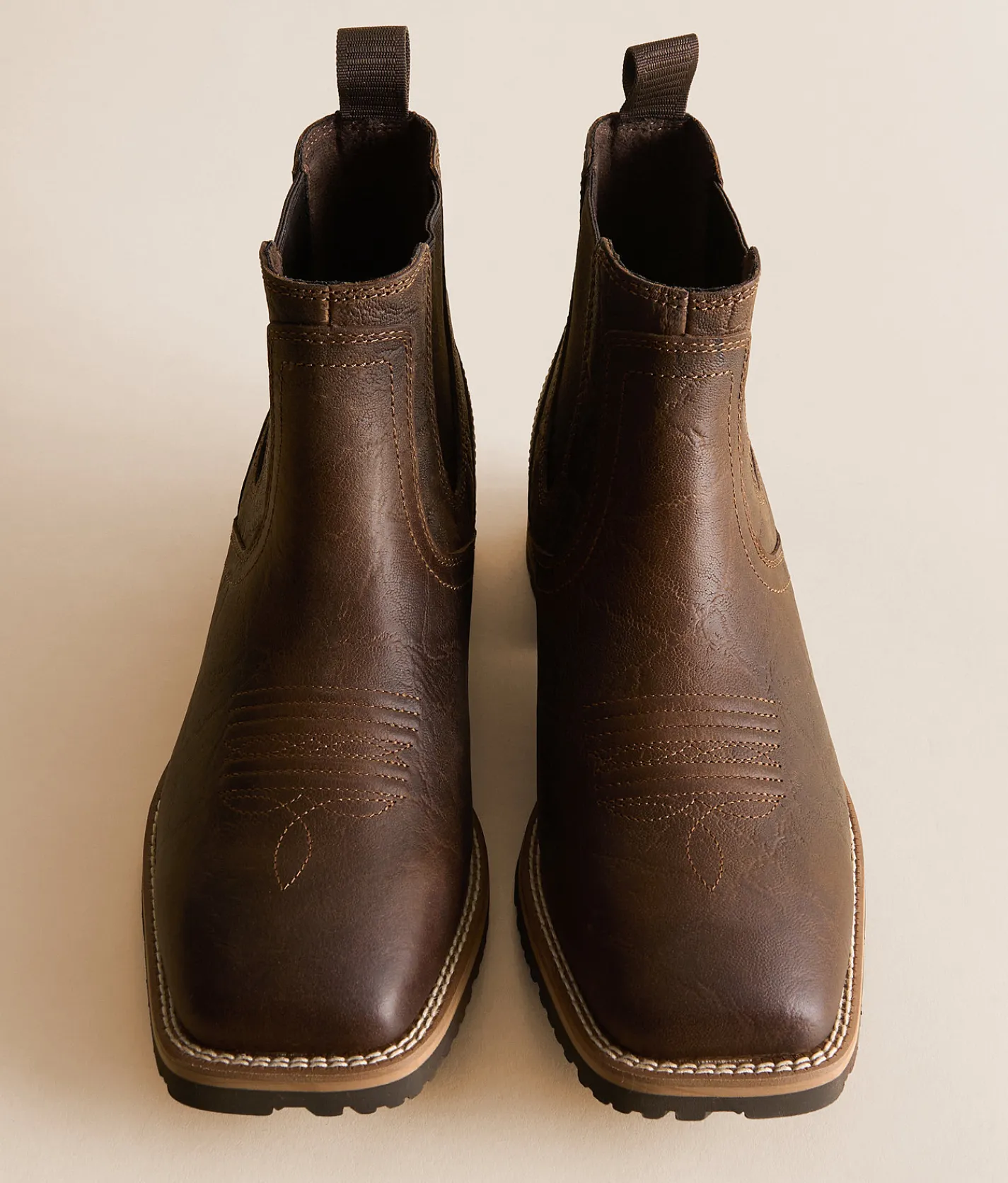 Ariat Hybrid Low Boy Chelsea Leather Boot Warm Brown Elephant Print Best
