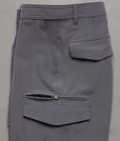 Bottoms|Shorts | BKE Hybrid Standard Cargo Stretch Short Blue Grey