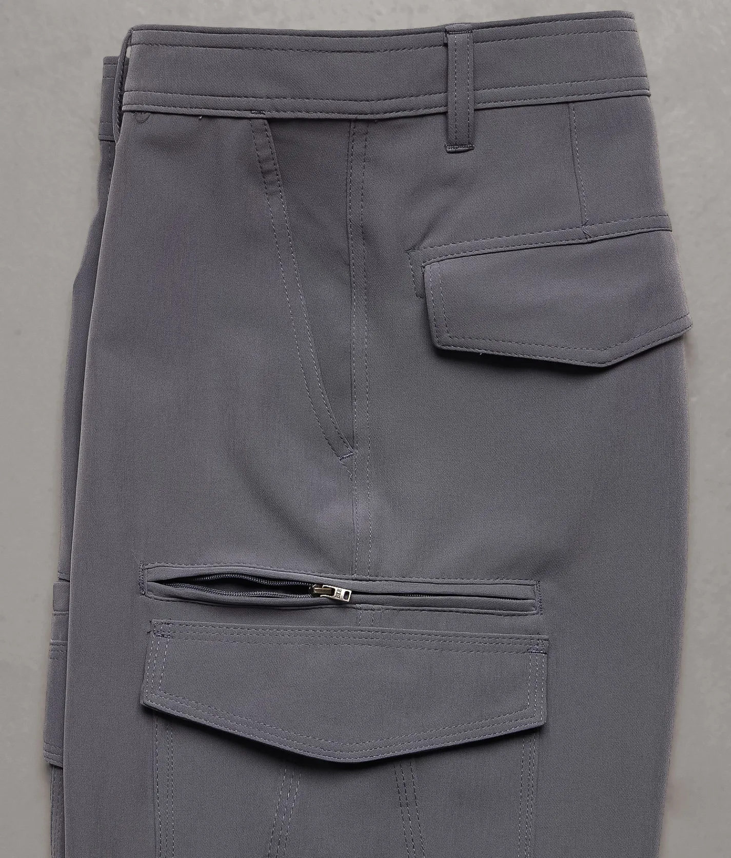 Bottoms|Shorts | BKE Hybrid Standard Cargo Stretch Short Blue Grey