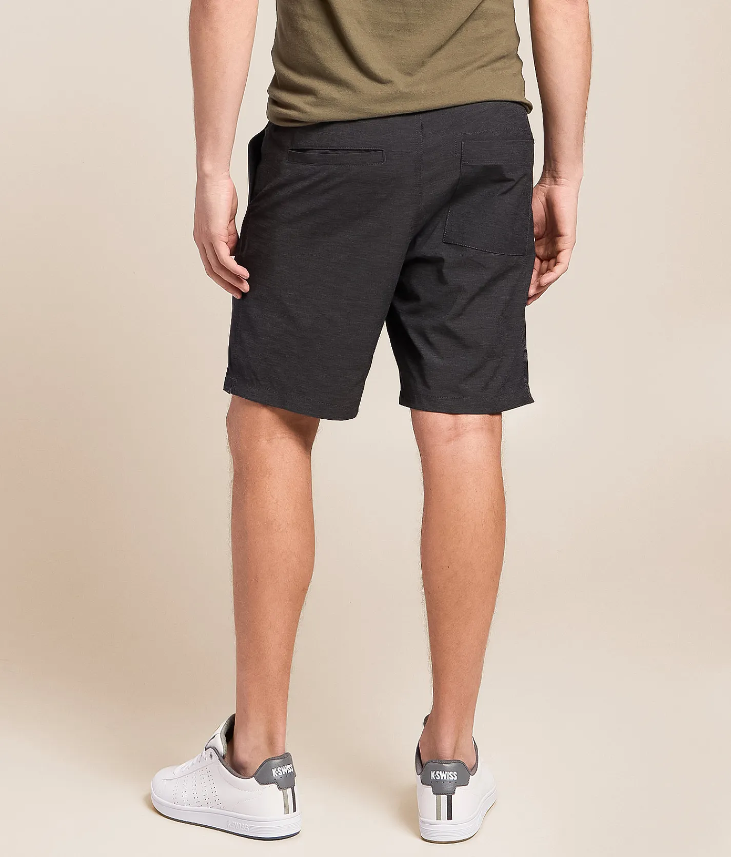 Bottoms|Shorts | Departwest Hybrid Stretch Short Black