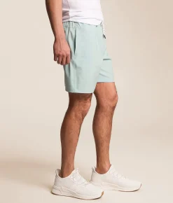 Departwest Hybrid Stretch Short Iced Aqua Online