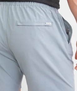 Departwest Hybrid Stretch Walkshort Steel Blue New