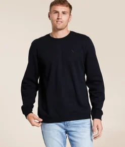 Tops | Hurley Icon Pullover Black