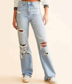 Jeans|Bottoms | Flying Monkey Icon Straight Jean Hotter Than That