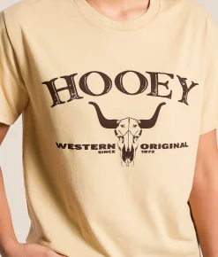 Tops | Hooey Icon T-Shirt Tan