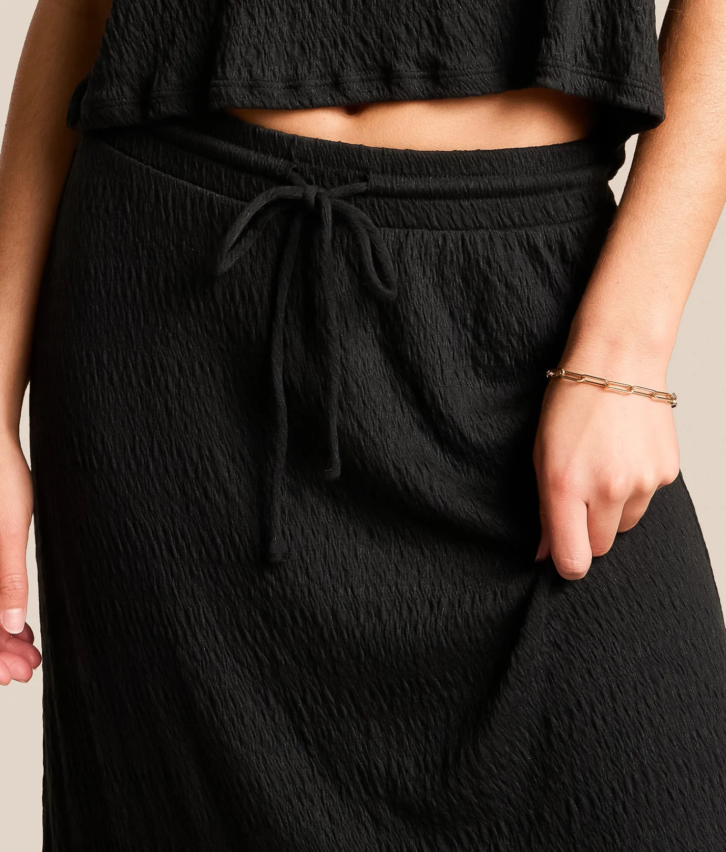 Bottoms | Z Supply Idris Maxi Skirt Black