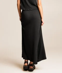 Bottoms | Z Supply Idris Maxi Skirt Black
