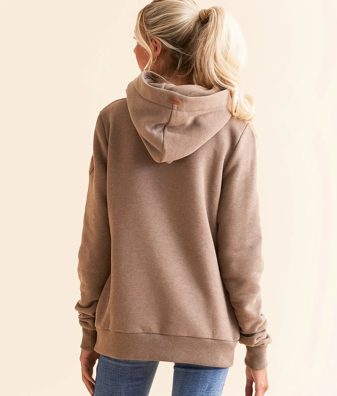 Wanakome Ikatt Hooded Sweatshirt Bark