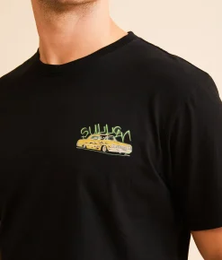 Graphic T-Shirts | Sullen Impala T-Shirt Jet Black