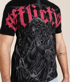 Affliction Imperial Thorn T-Shirt Black Reactive