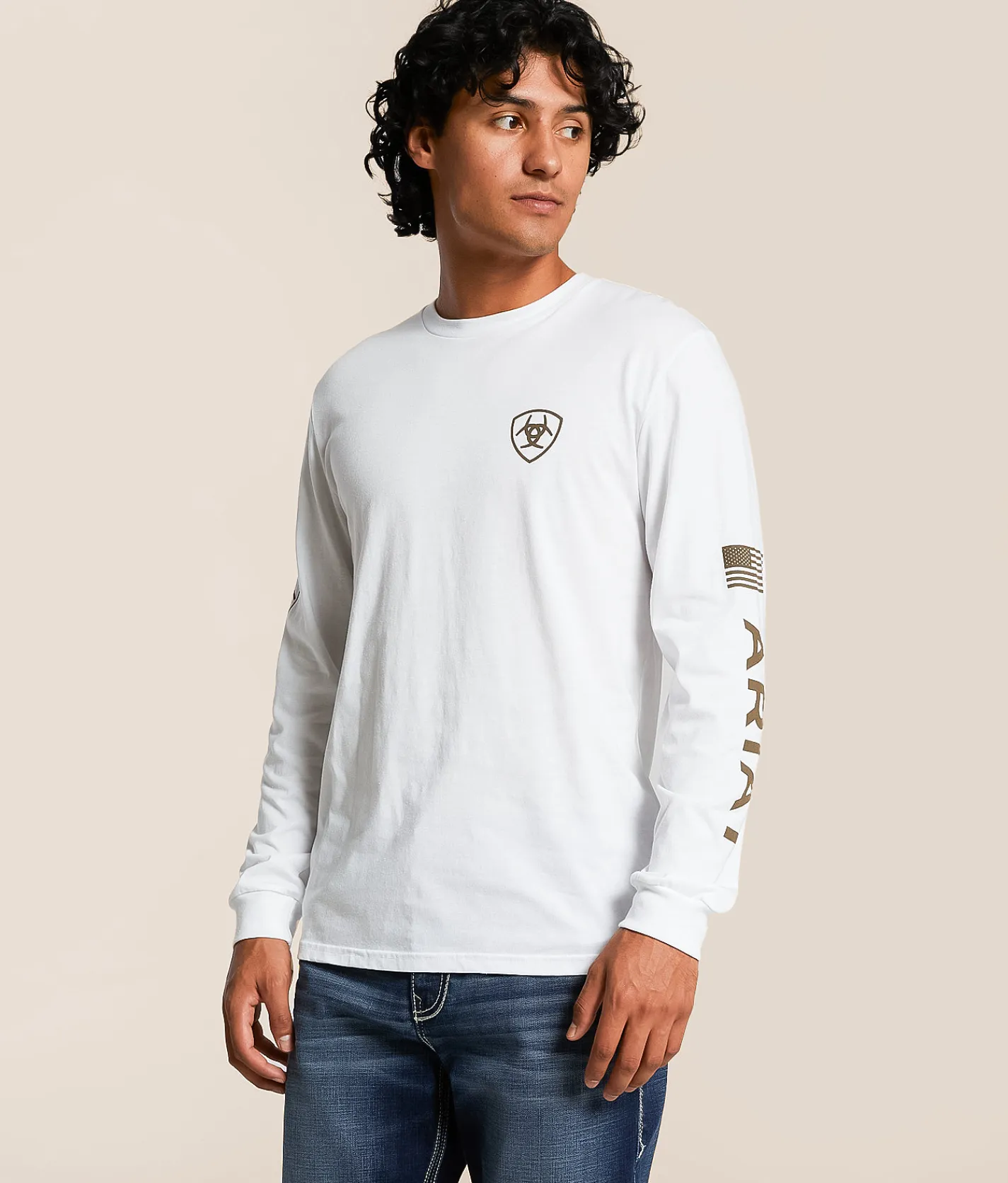 Tops|Graphic T-Shirts | Ariat Imprint T-Shirt White